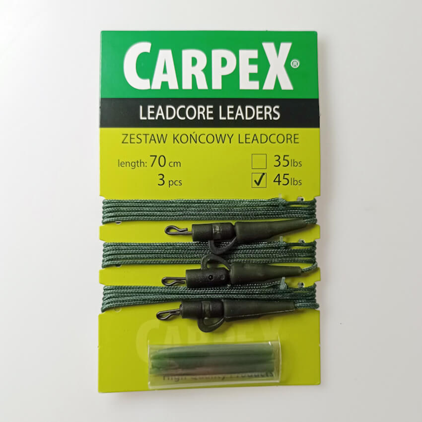 Montáž CARPEX Lead Core System & Safety Clip, Green
