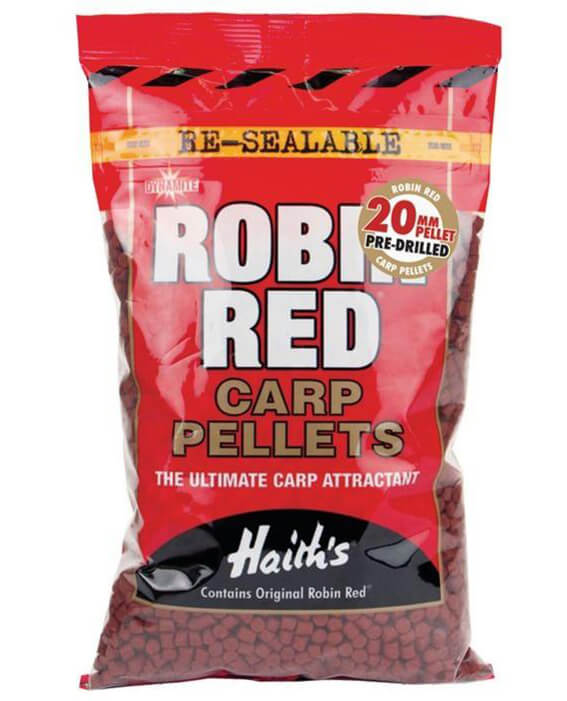 Pelety Dynamite Baits Pro-Drilled Robin Red