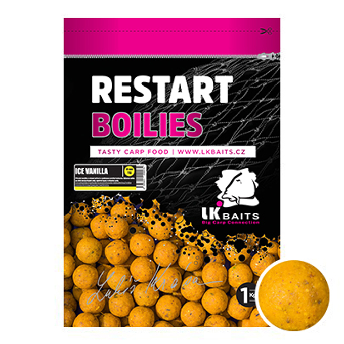 Boilie LK Baits ReStart ICE Vanille