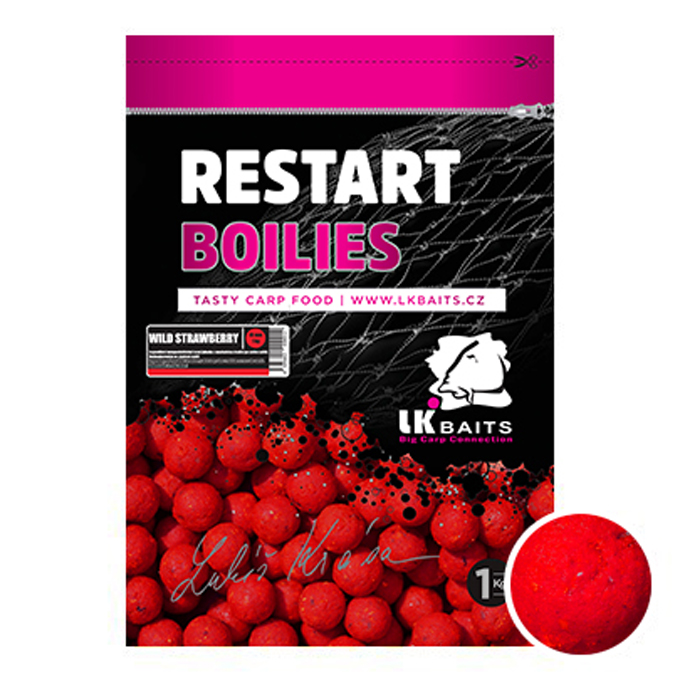 Boilie LK Baits ReStart Wild Strawberry