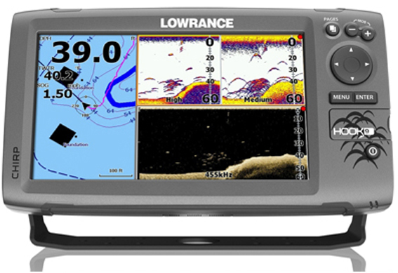 Sonar LOWRANCE Hook-9 Chirp/ DSI sonar GPS