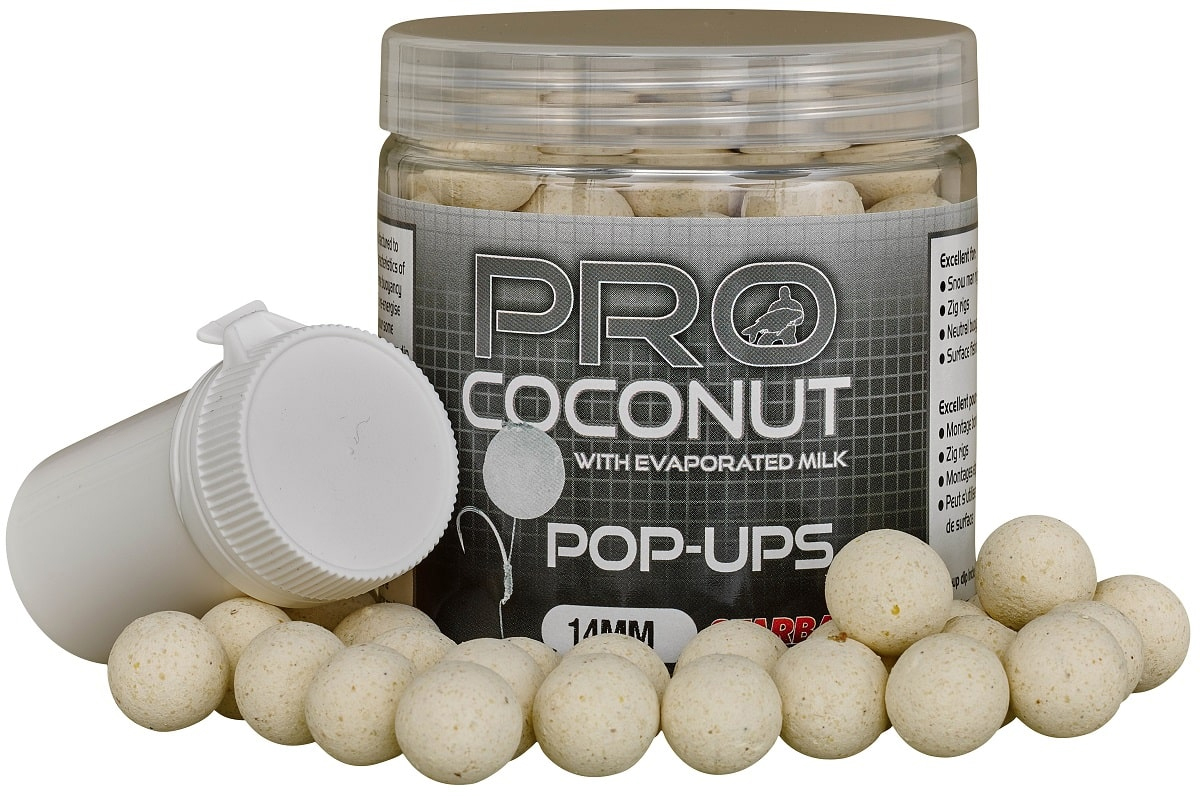 Plávajúce boilie StarBaits Probiotic Pop Up Coconut
