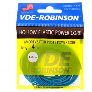 Amortizér VDE-ROBINSON Latex Hollow Elastic 800%, 4 m priemer 1,55 mm, farba modrá