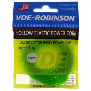 Amortizér VDE-ROBINSON Latex Hollow Elastic 800%, 4 m priemer 1,80 mm, farba zelená