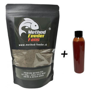 Obrázok 4 k SET = krmivo METHOD FEEDER FANS Premium Method Mix 600 g + zálievka 200 ml