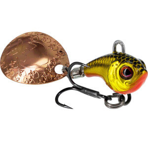 Obrázok 2 k Nástraha WESTIN Dropbite Tungsten Spin Tail Jig, Gold Rush