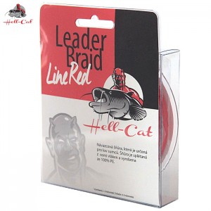 Obrázok 3 k Nadväzcová šnúra HELL-CAT Leader Braid Line Red