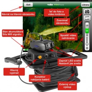 Obrázok 2 k WiFi Podvodná kamera od VEXILAR