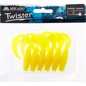 Obrázok 2 k Twister MIKADO 6,4cm, 6ks, Lemon