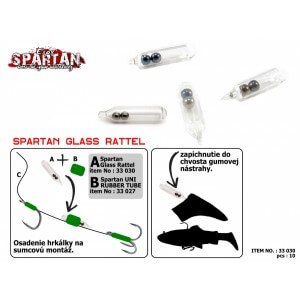 Obrázok 2 k Sklenené hrkalky SPARTAN Glass Rattel