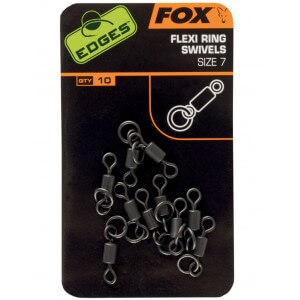 Obrázok 2 k Obratlík FOX Flexi Ring Swivels s krúžkom