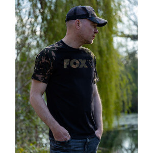 Obrázok 4 k Tričko FOX Raglan T-Shirt Black Camo