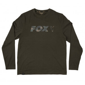 Obrázok 2 k Tričko FOX Long Sleeve Khaki Camo T-Shirt