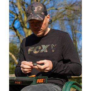 Obrázok 4 k Tričko FOX Long Sleeve Black Camo T-Shirt