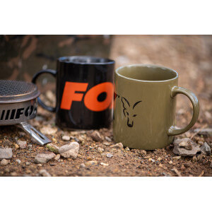 Obrázok 3 k Hrnček FOX Black and Orange Logo Ceramic Mug