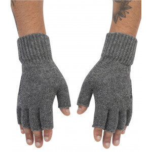 Obrázok 3 k Rukavice SIMMS Wool 1/2 Finger Glove Steel