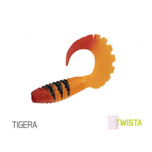 Umelá nástraha DELPHIN Twista UVs, 10 cm, 5 ks Tigera