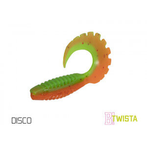 Umelá nástraha DELPHIN Twista UVs, 10 cm, 5 ks Disco