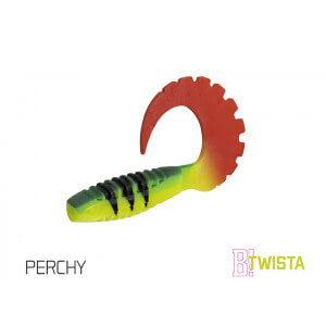 Umelá nástraha DELPHIN Twista UVs, 10 cm, 5 ks Perchy
