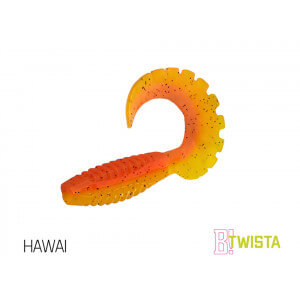 Umelá nástraha DELPHIN Twista UVs, 10 cm, 5 ks Hawai
