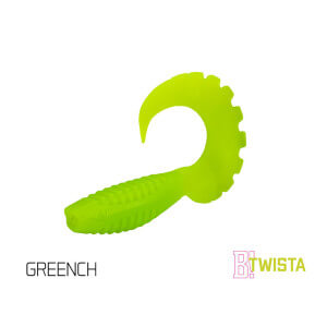 Umelá nástraha DELPHIN Twista UVs, 10 cm, 5 ks Greench