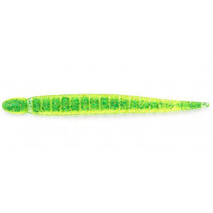 Nástraha KEITECH Custom Leech 3 inch/ 7,62cm, bal. 10ks 424 - Lime Chartreuse
