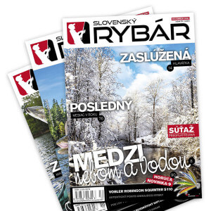 Predplatné časopisu Slovenský RYBÁR doručenie poukážky e-mailom